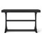Narrow Vintage Console Table Open Shelf for Living Room and Entryway